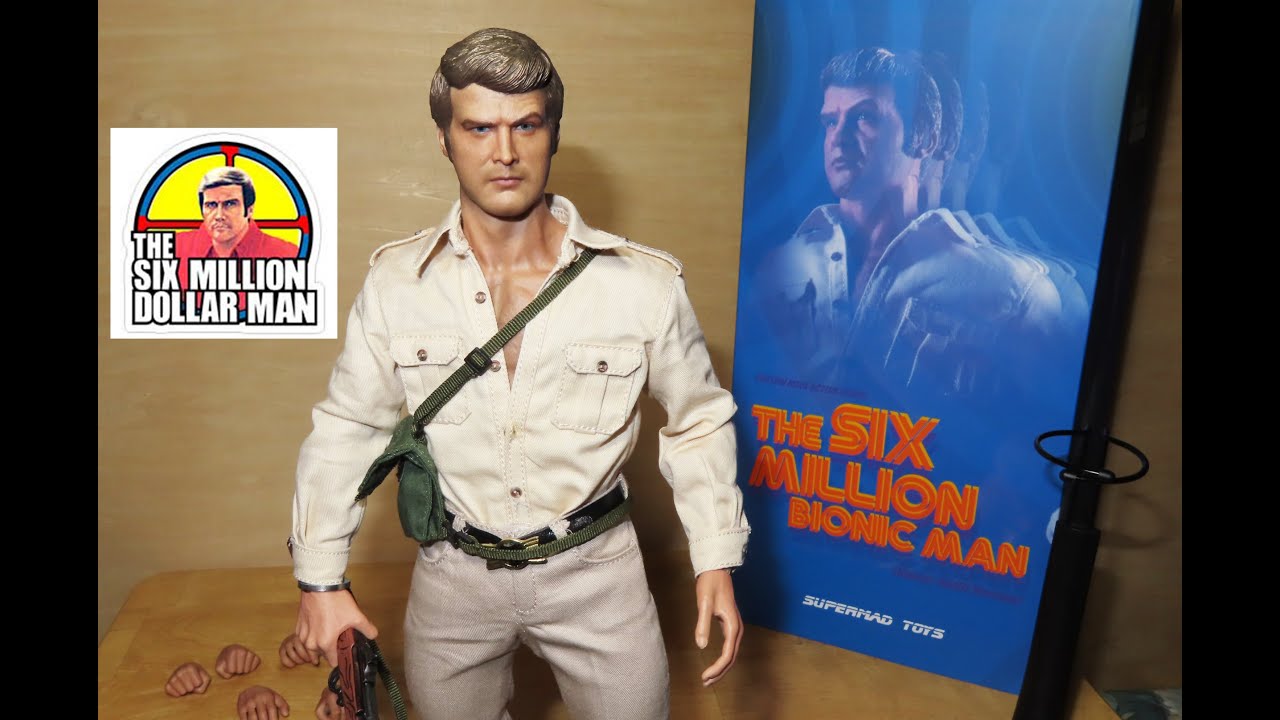 1/6 scale Supermad Toys THE SIX MILLION DOLLAR BIONIC MAN HUNTER