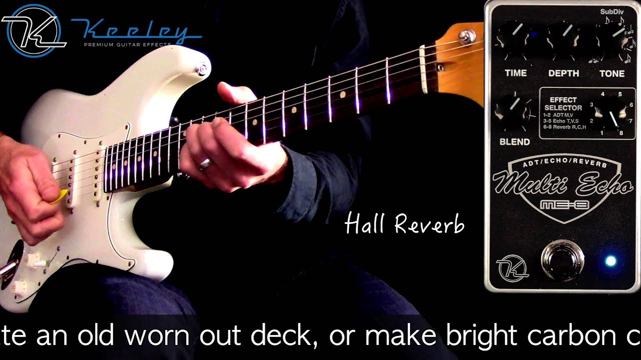 Multi Echo - Keeley Electronics Guitar Effects Pedals