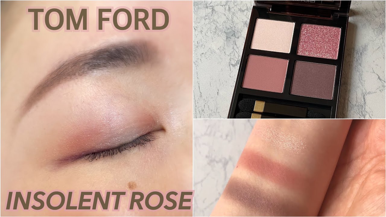 Tom Ford] Insolent Rose🌹 Adult dull pink makeup - YouTube