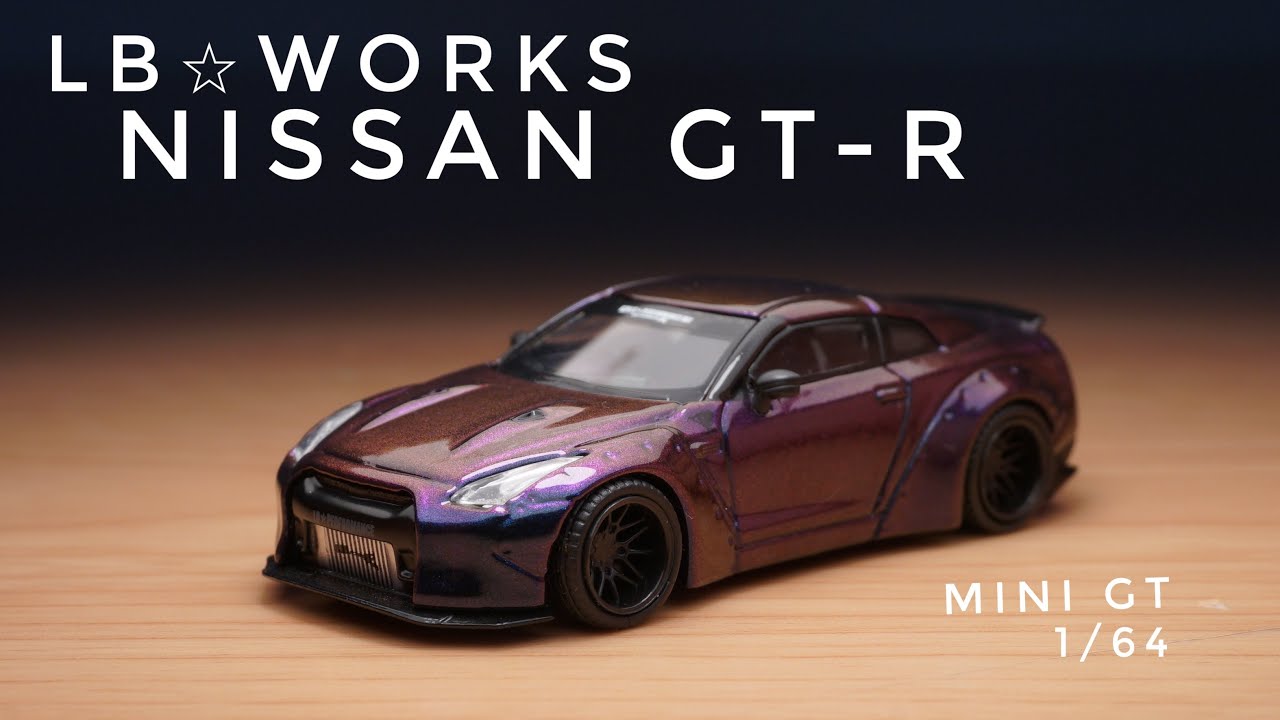 MINI GT 1/64 LB⭐︎Works NISSAN GT-R Liberty Walk リバティウォーク