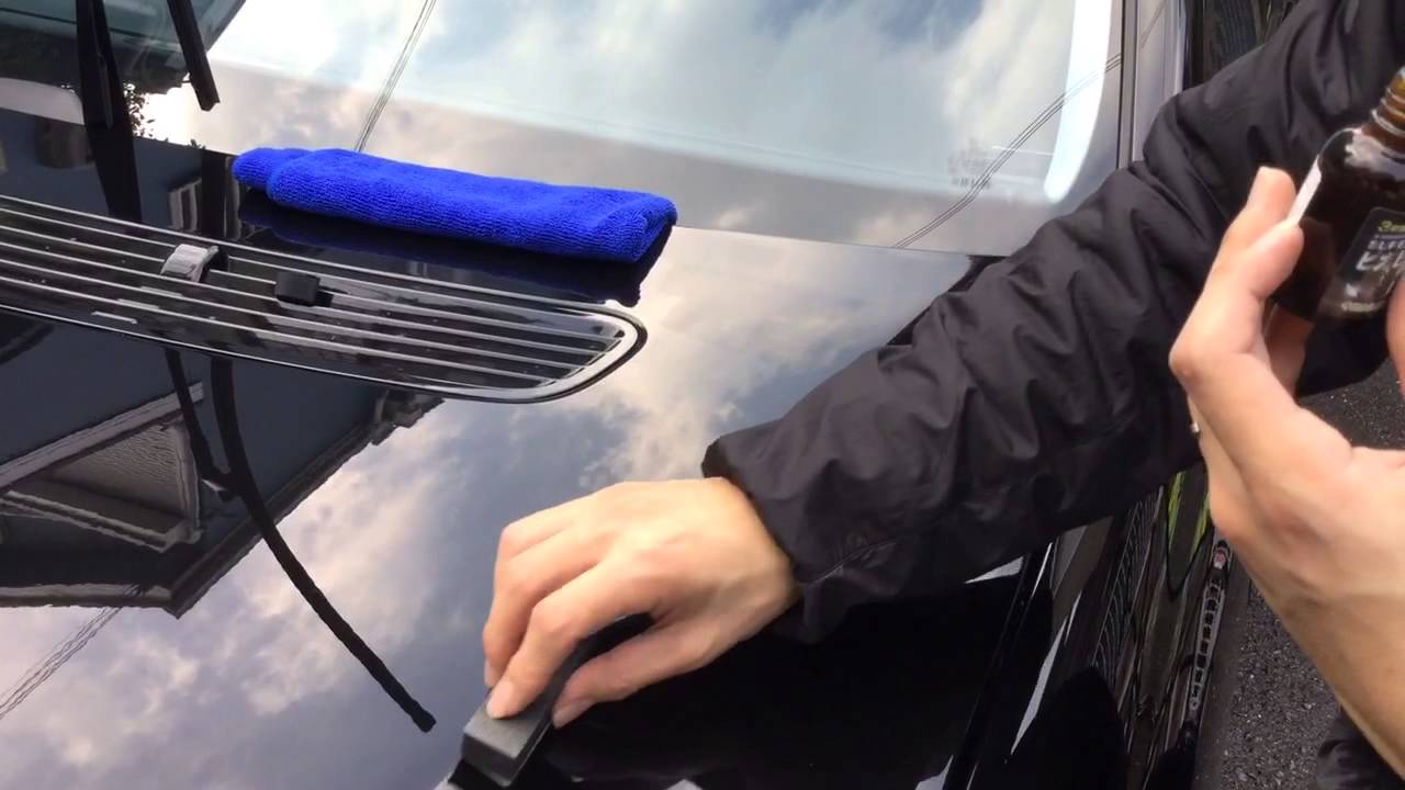 ガラスコーティング剤紹介】スーパーピカピカレインDIAMOND施工方法