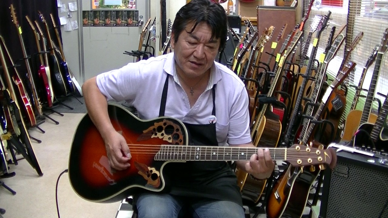 Ovation Celebrity Deluxe CC268 セレブリティー - YouTube