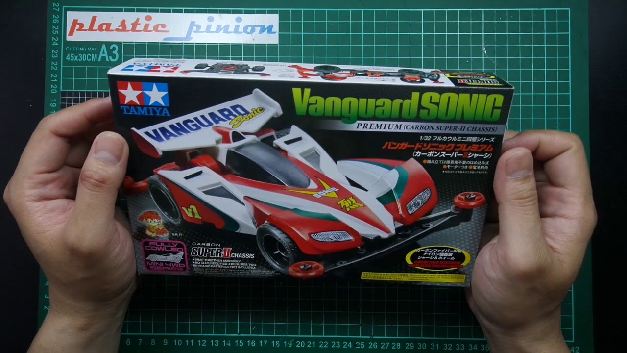 UNBOXREV] Tamiya Vanguard Sonic Premium (Carbon Super-II) - YouTube
