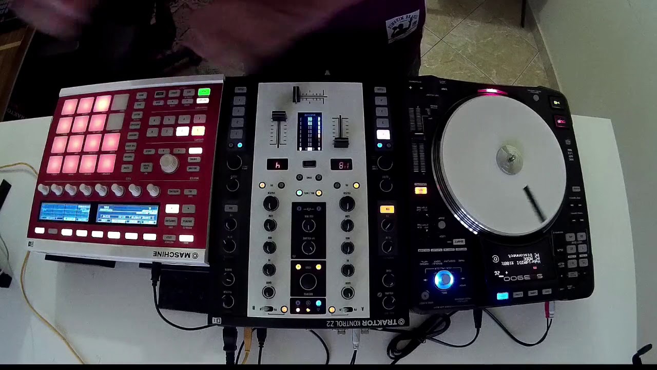 Denon 3900 - Hybrid Mode ( Traktor Frequency) + Maschine Mk2