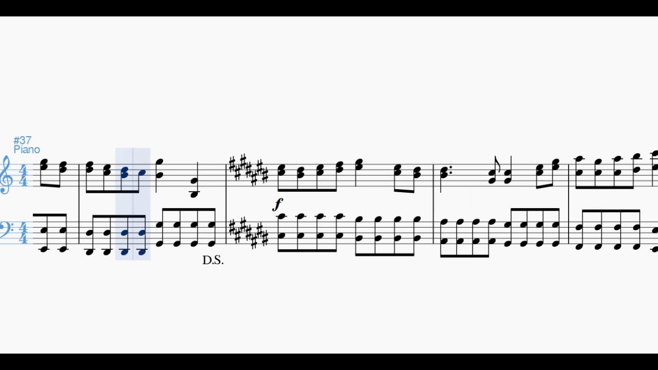 ピアノ楽譜》スーパマリオ64 スタッフロール - YouTube