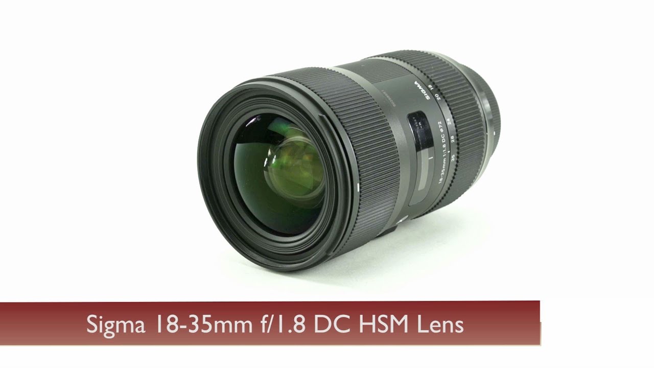 Sigma 18-35mm f/1.8 DC HSM Art Lens for Canon EF 210-101 B&H