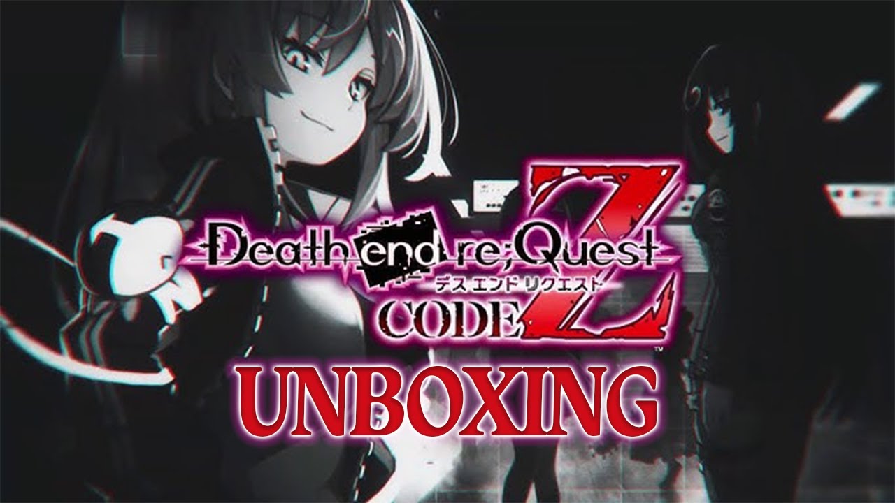 Unboxing Death end re;Quest Code Z Limited Edition for Nintendo