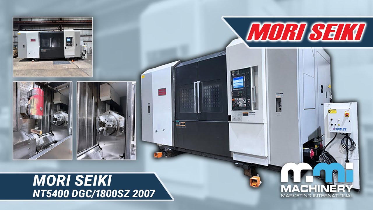 Used Mori Seiki NT5400 DGC/1800SZ Multi Axis CNC Turning Center