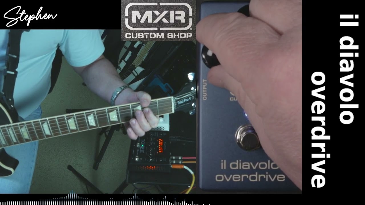 MXR il Diavolo Overdrive - YouTube