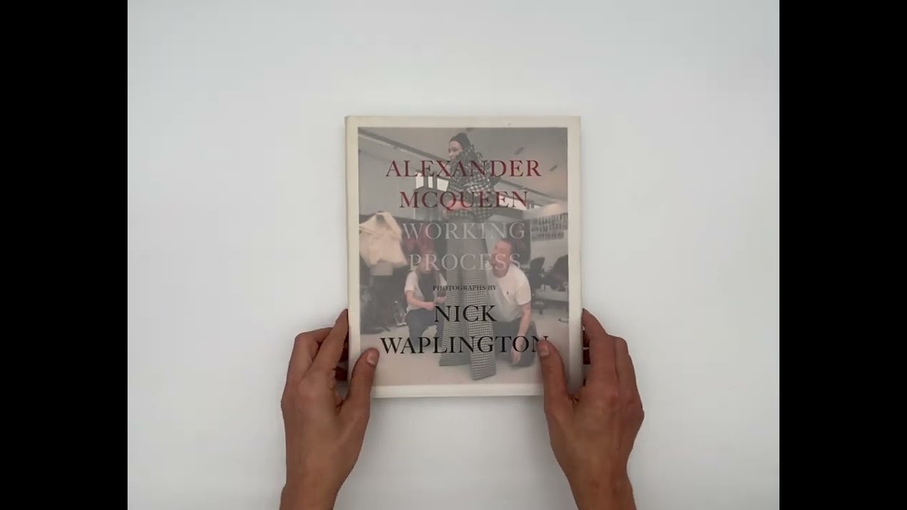 Alexander McQueen. Working Process. Photographs by Nick Waplington