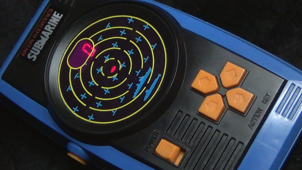 レトロ トイ】バンダイ サブマリン LSIポータブルゲーム 潜水艦 ソナー