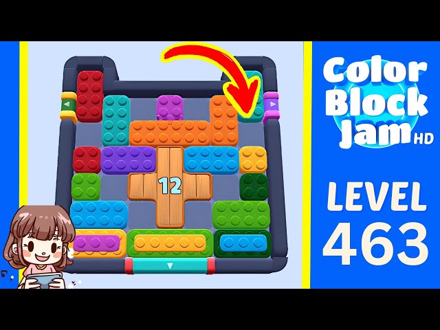 Color Block Jam Level 463 Solution Walkthrough - YouTube