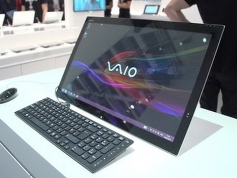 Sony Vaio Tap 21 explained in hands-on video - YouTube