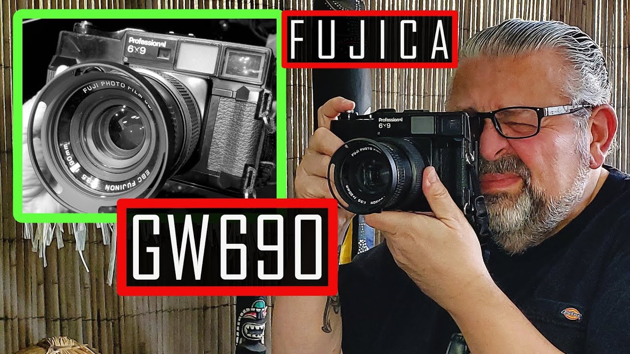 Film Medium Format Camera FUJICA GW690 90mm f3.5 Fuji Lens +