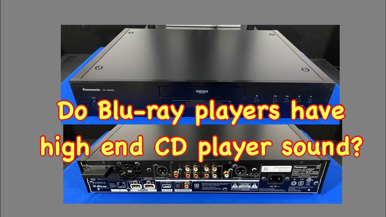 Panasonic DB UB-9000 CD player review - YouTube