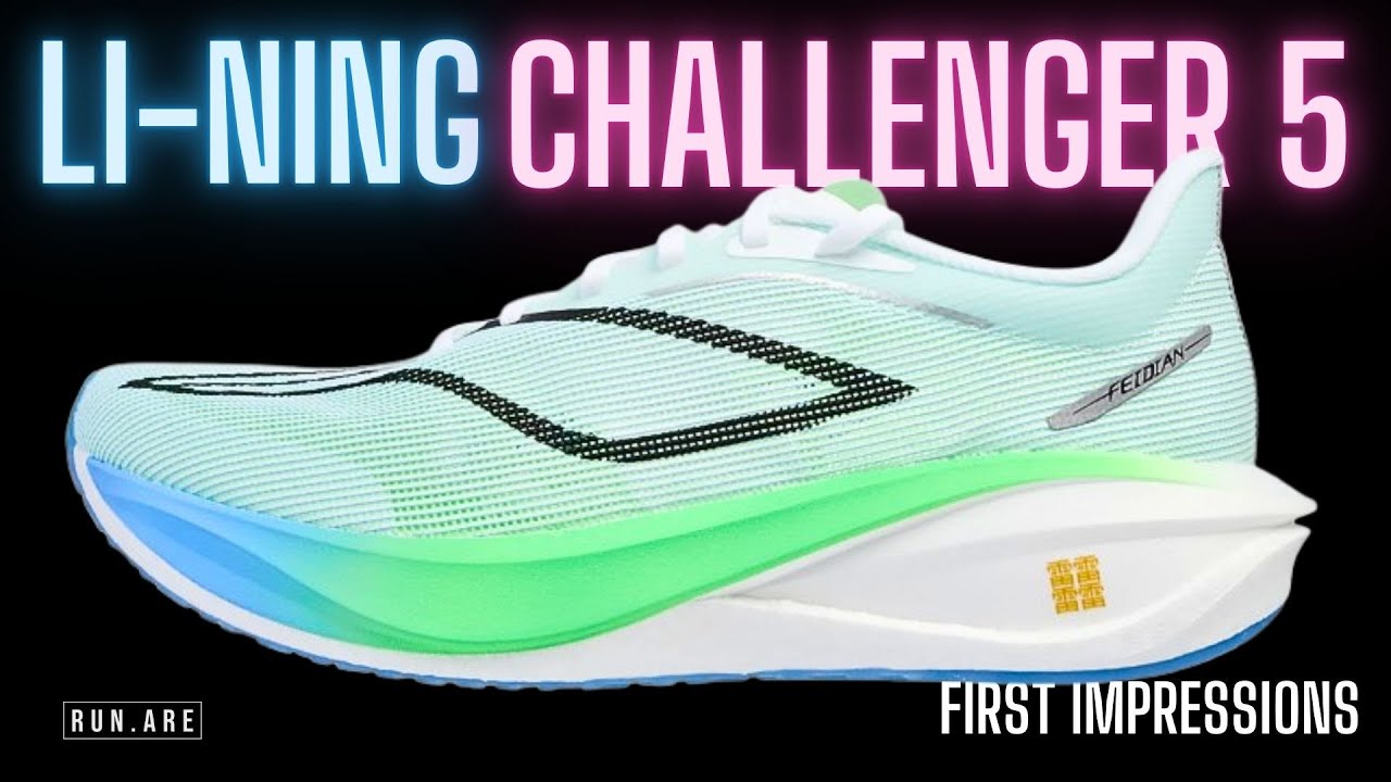 Li-Ning Feidian Challenger 5: FIRST IMPRESSIONS - YouTube