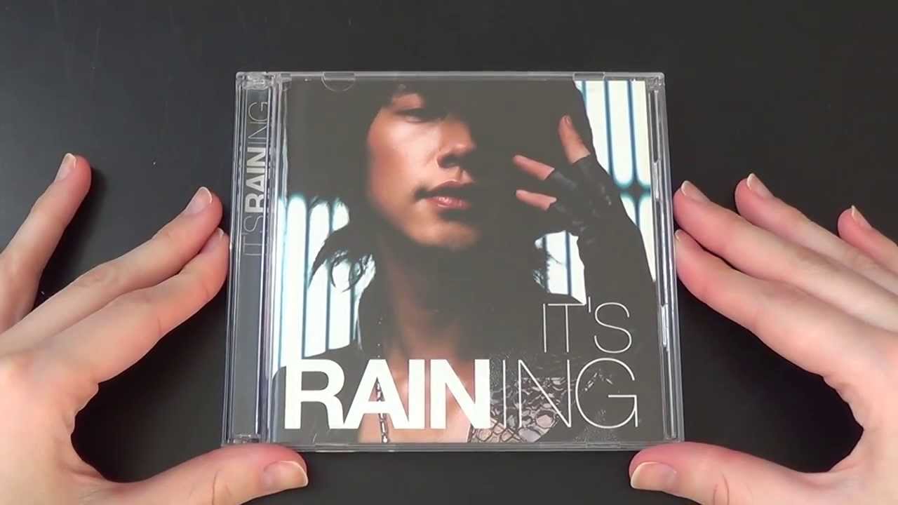 Unboxing Rain 비 3rd Korean Studio Album It's Raining [Japan