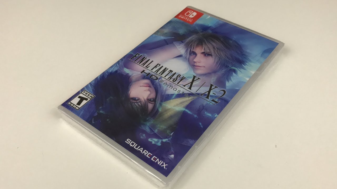 Final Fantasy X/X-2 HD Remaster Unboxing (Nintendo Switch) - YouTube