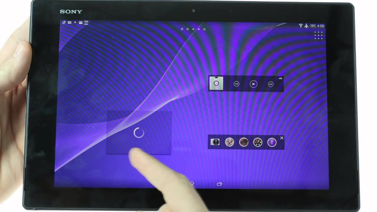 Sony Xperia Z2 Tablet: hands-on - YouTube