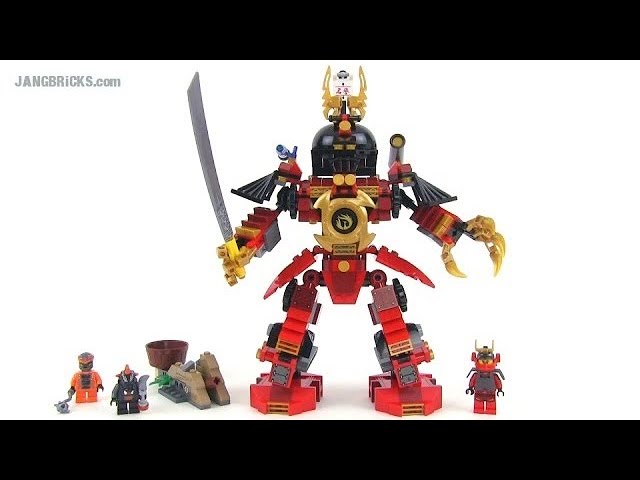 🔄 LEGO Ninjago 2012 Samurai Mech set review! 9448 re upload - YouTube