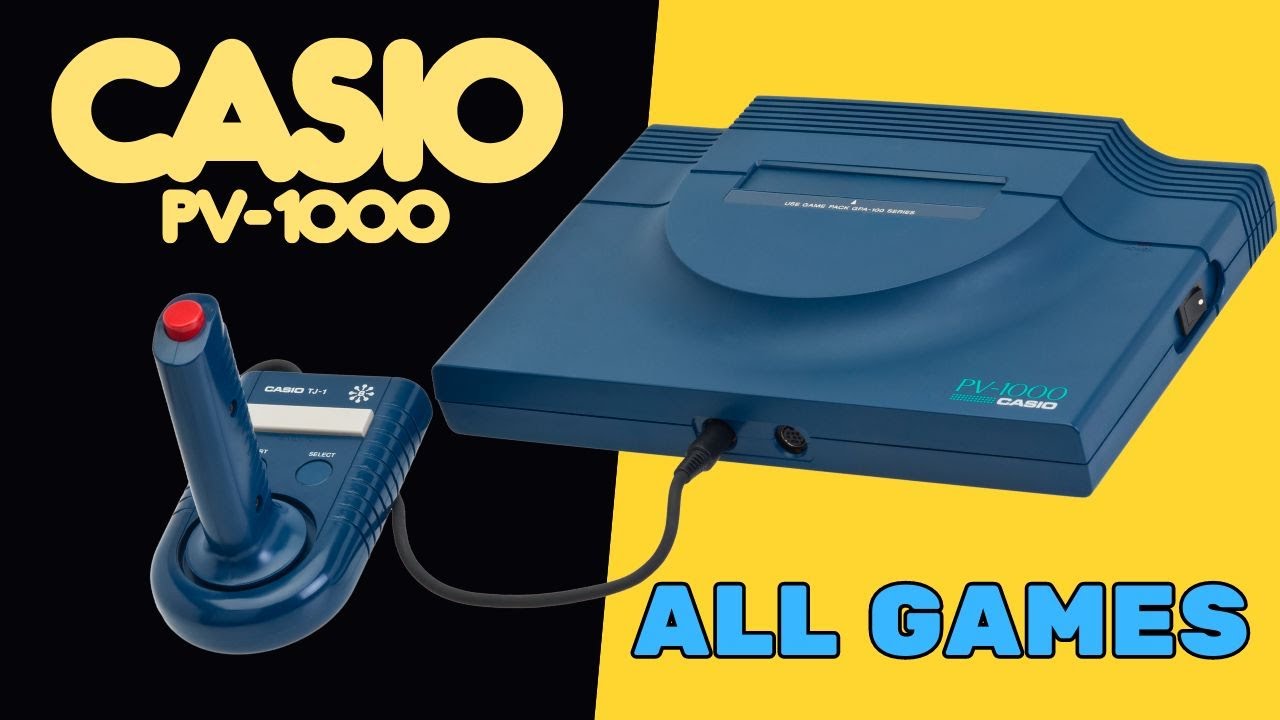 Casio PV-1000 - All Games (Full Collection) - YouTube