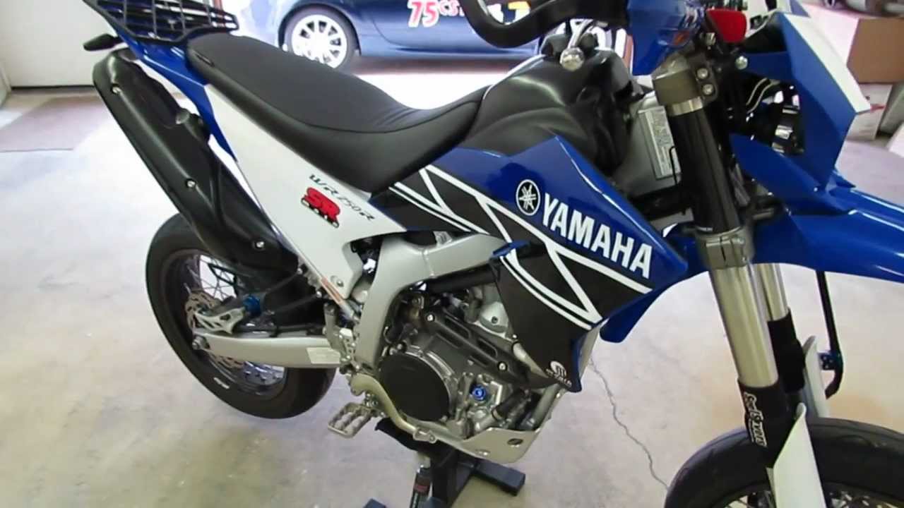 WR250R WR250X FMF Q4 Exhaust vs Stock Exhaust Sound - YouTube