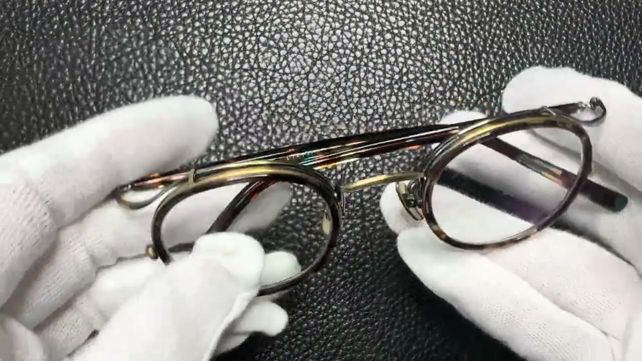 カネコガンキョウ 金子眼鏡 KV-119 BRGR - YouTube