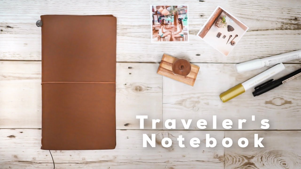 トラベラーズノートを開封 // レギュラーサイズ・キャメル - YouTube