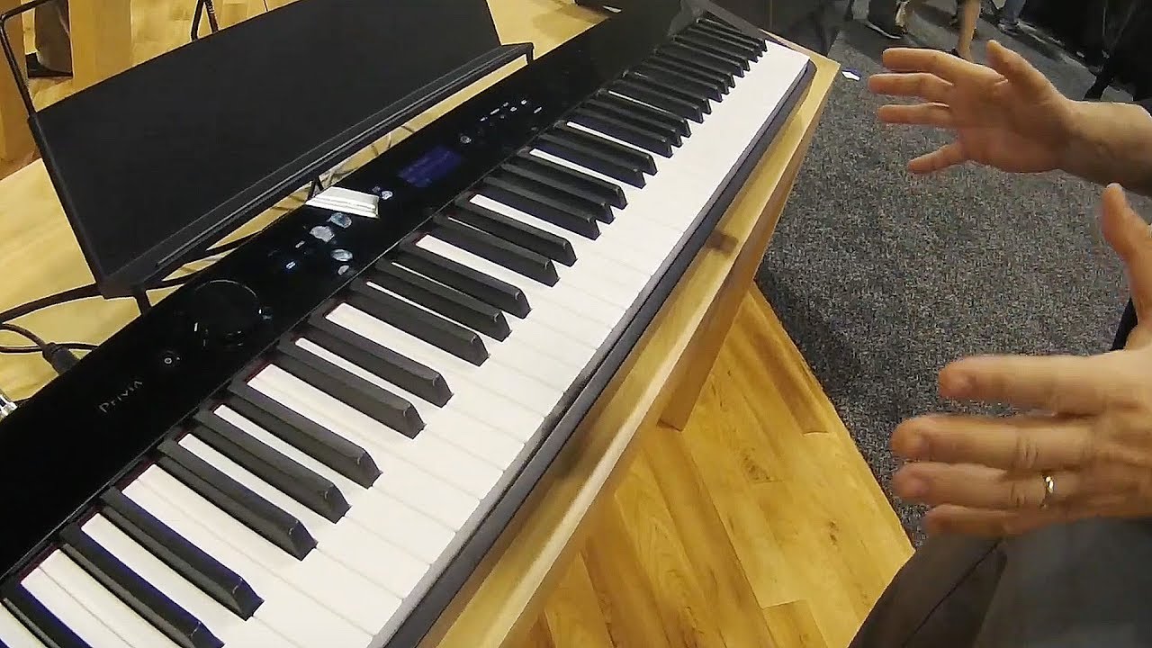 NAMM 2019 Casio PX-S3000 Digital Piano - YouTube