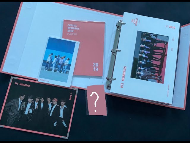 UNBOXING | BTS MEMORIES OF 2019 DVD - YouTube