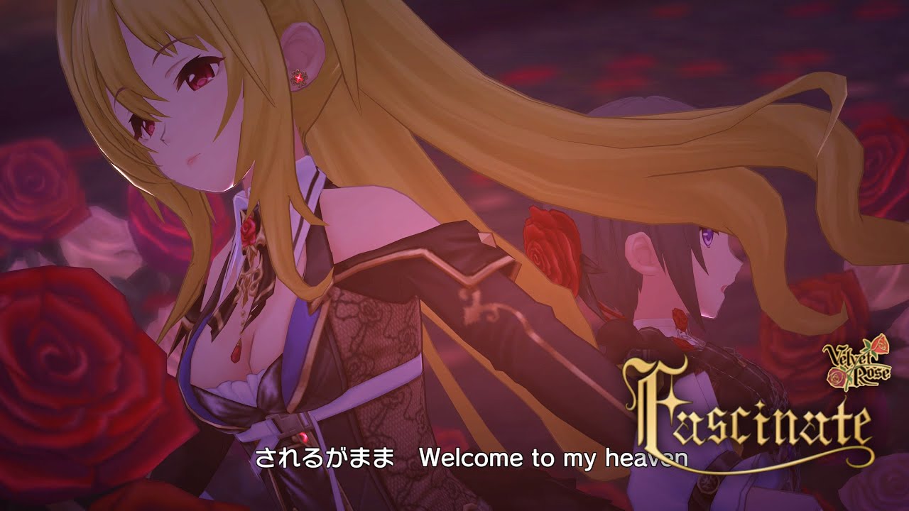 デレステ」Fascinate (Game ver.) 黒埼ちとせ、白雪千夜 SSR - YouTube