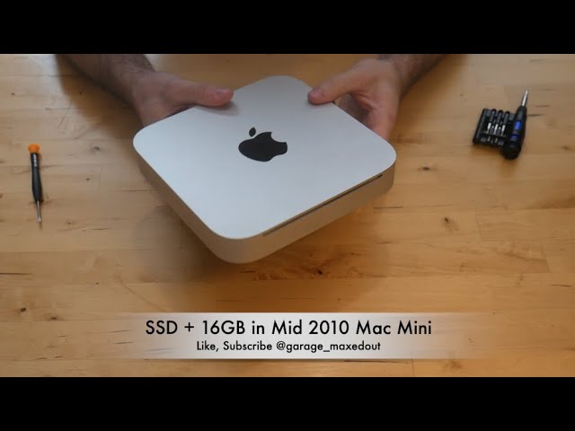 Mid 2010 Mac mini EASY SSD + 16GB Ram Upgrade - Cheapest Mac you