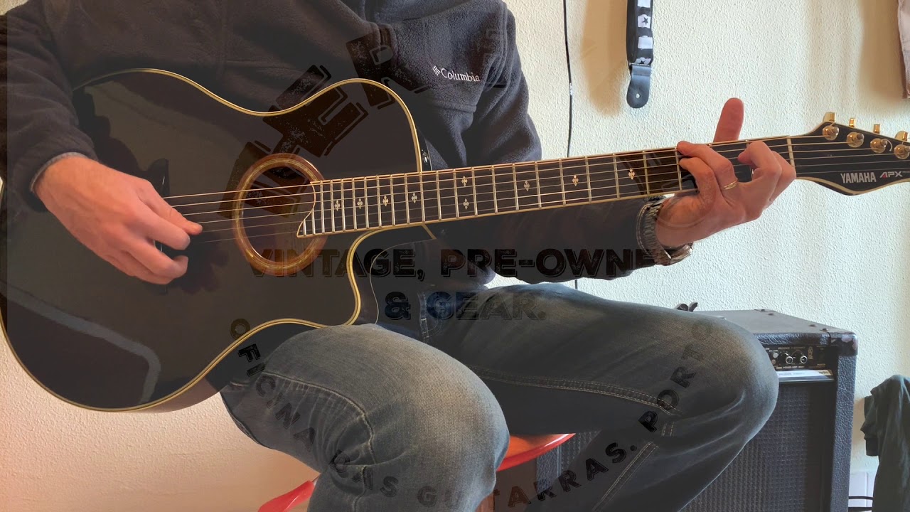 Yamaha Apx10S Made in Japan rare, low serial - YouTube