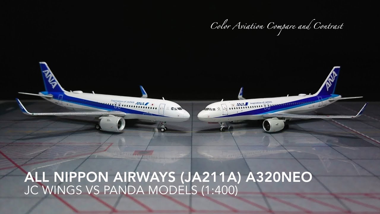 1:400 All Nippon Airways Airbus A320neo JA211A JC Wings / Panda