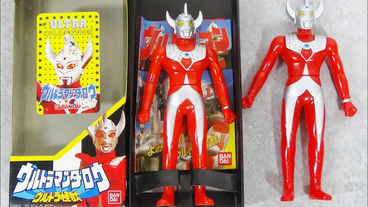 High difficulty] Ultraman Taro Ultra Hero Series Soft Vinyl - YouTube