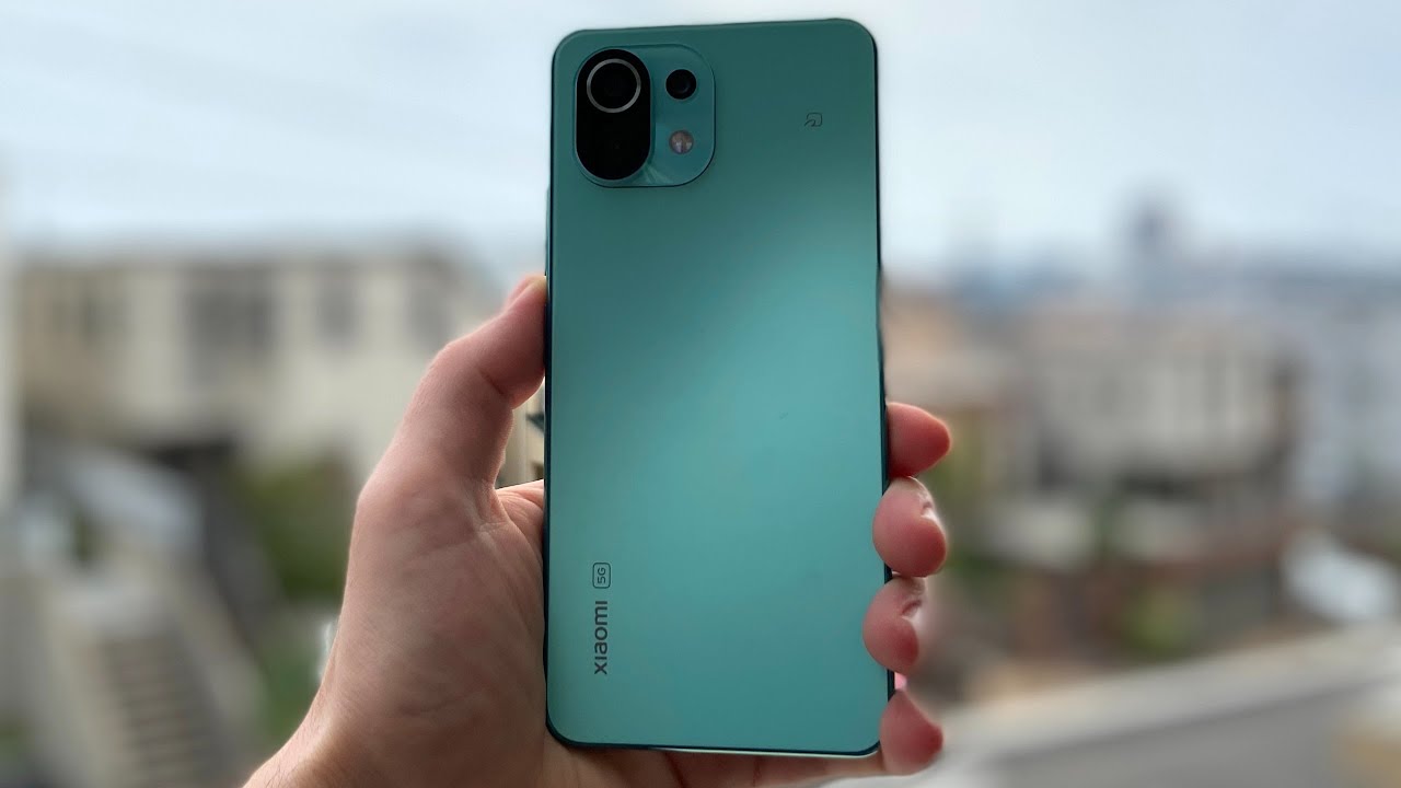 Xiaomi Mi 11 Lite 5G Mint Green Relaxing Unboxing - YouTube
