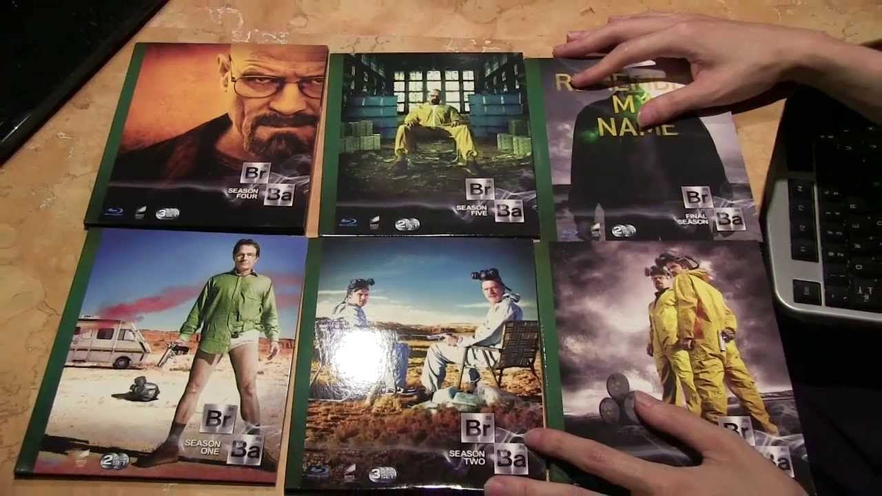 Breaking Bad Complete Series on Blu Ray - Unboxing - YouTube