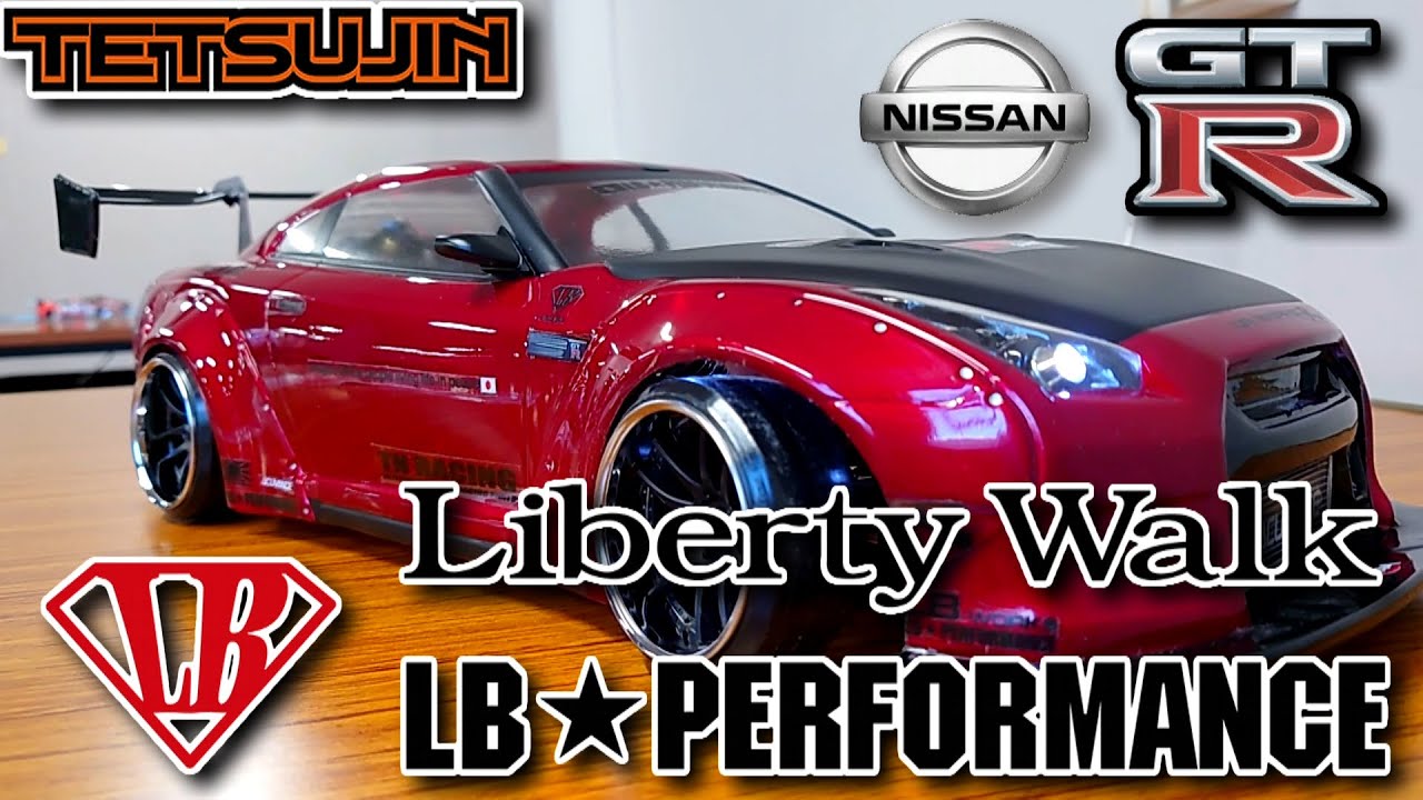 RC Body] Cool RC Drift Body! The R35 GT-R Liberty Walk Is Insane