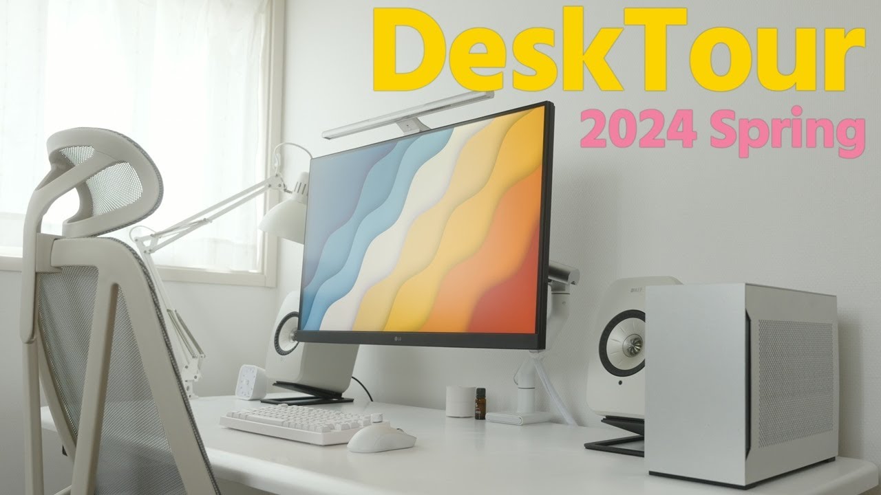 デスクツアー】白デバイスで作る “快適なデスク周り” 全部見せます