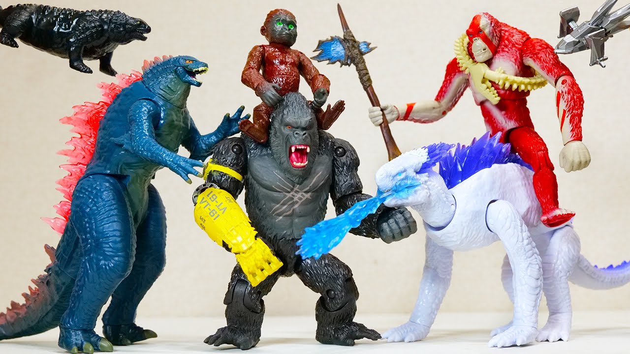 ゴジラxコング】スカーキング、シーモ、スーコ、ダグ、新HEAV【海外
