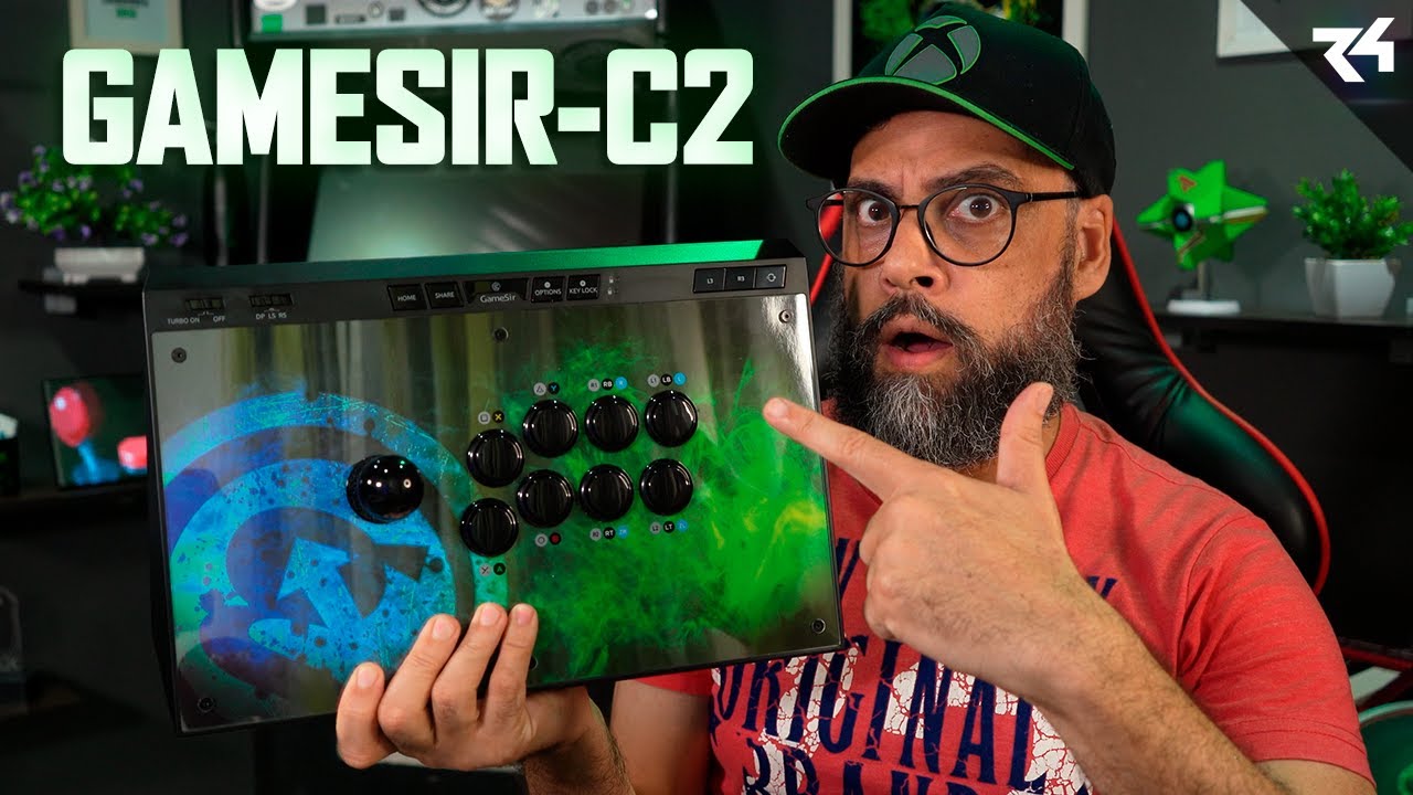Review GameSir-C2 Universal Arcade FightStick - Fliperama no Xbox