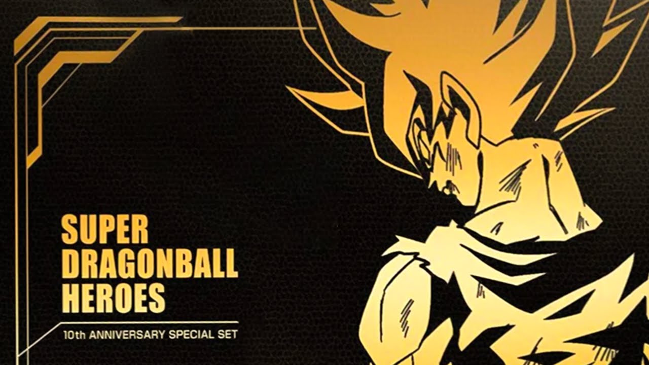 Dragon Ball Heroes) 10TH ANNIVERSARY BINDER SET UNBOXING AND