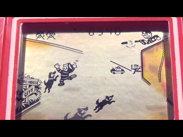 レトロ 液晶ゲーム】バンダイ 大脱走 ソーラーパワー DAIDASSOU LCD