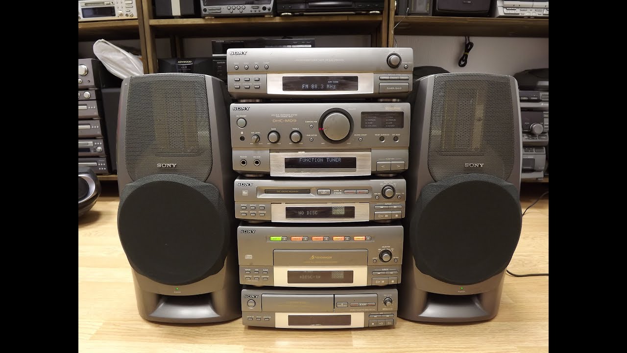 SONY ⁄ DHC-MD9システムステレオ コンポ MDピクシー ジャンク SONY