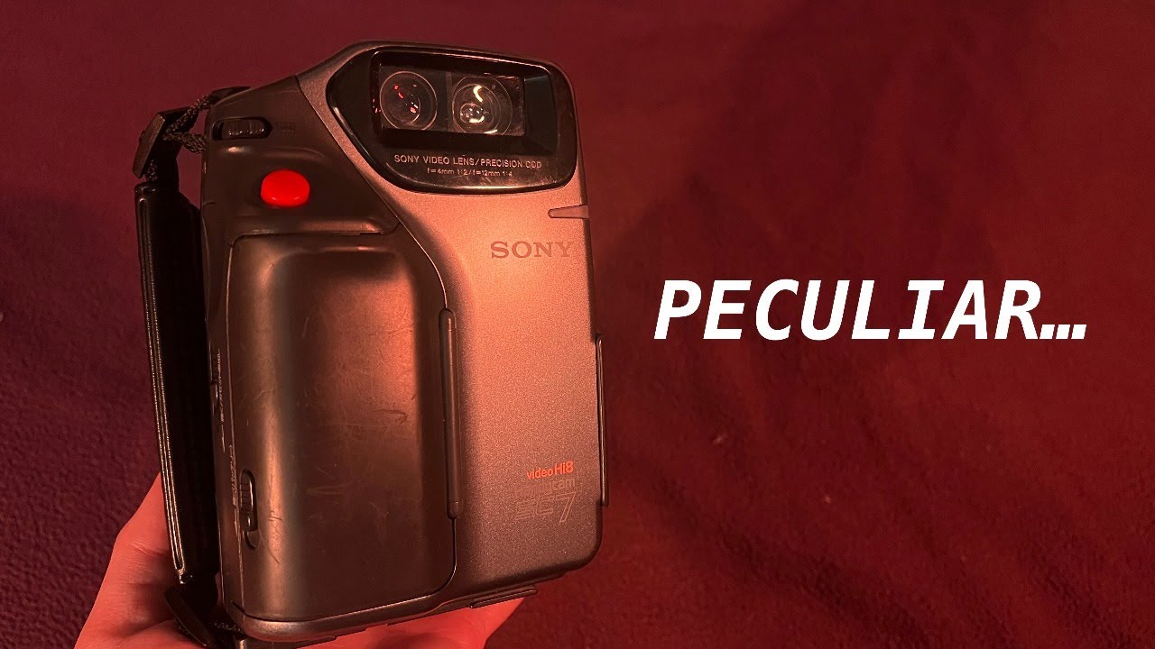 This Camera is Peculiar (Sony CCD-SC7) - YouTube