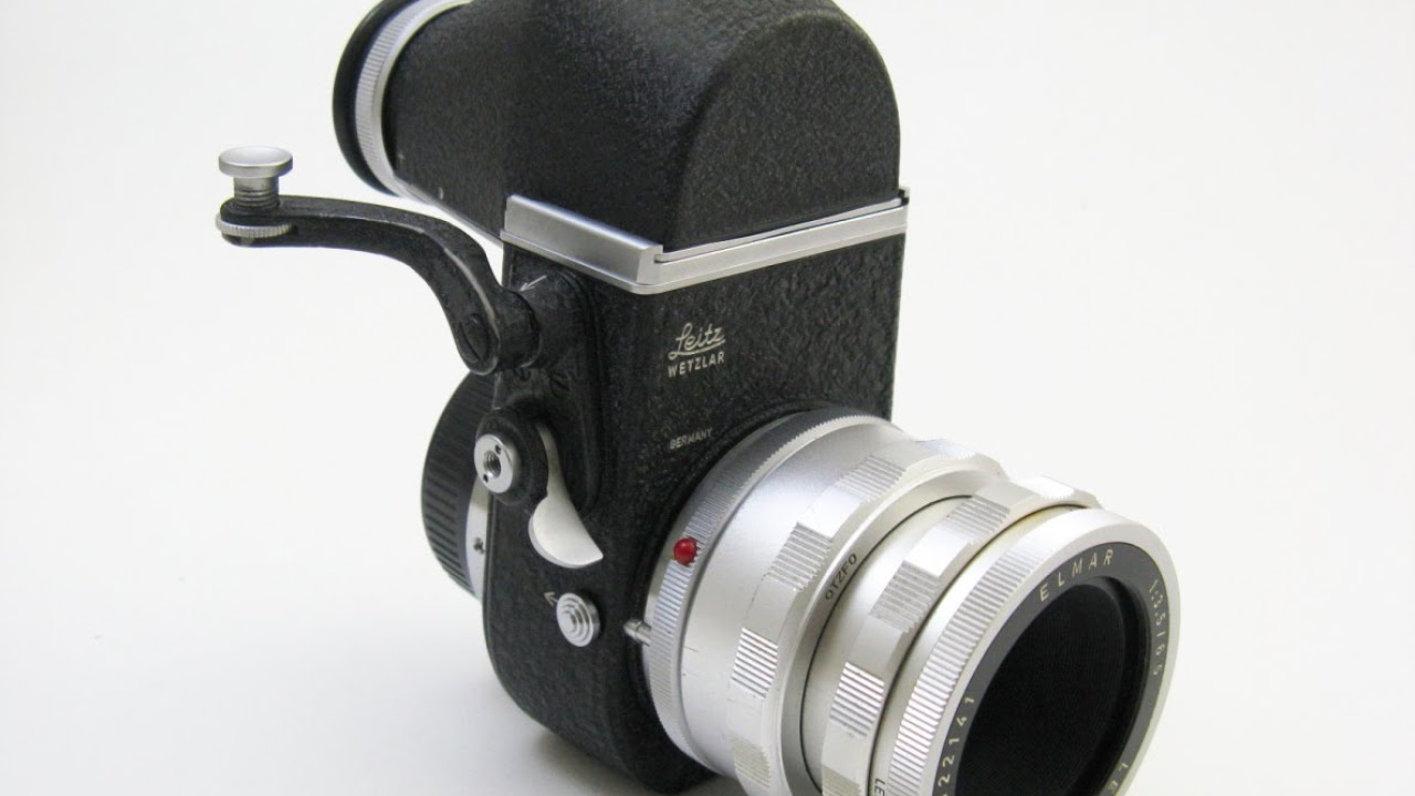 Leitz Visoflex II + Elmar 65mm F3.5 - YouTube