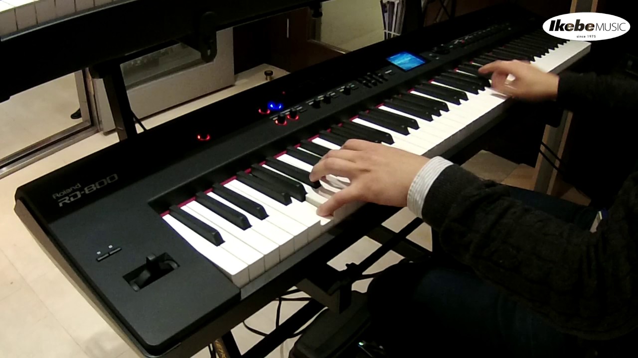 池部楽器店】Roland「RD-800」店頭デモ演奏動画！【ステージピアノ
