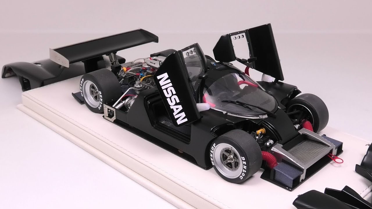 A CLOSER LOOK - Exoto Models - Nissan R89C Test car Shakedown Paul