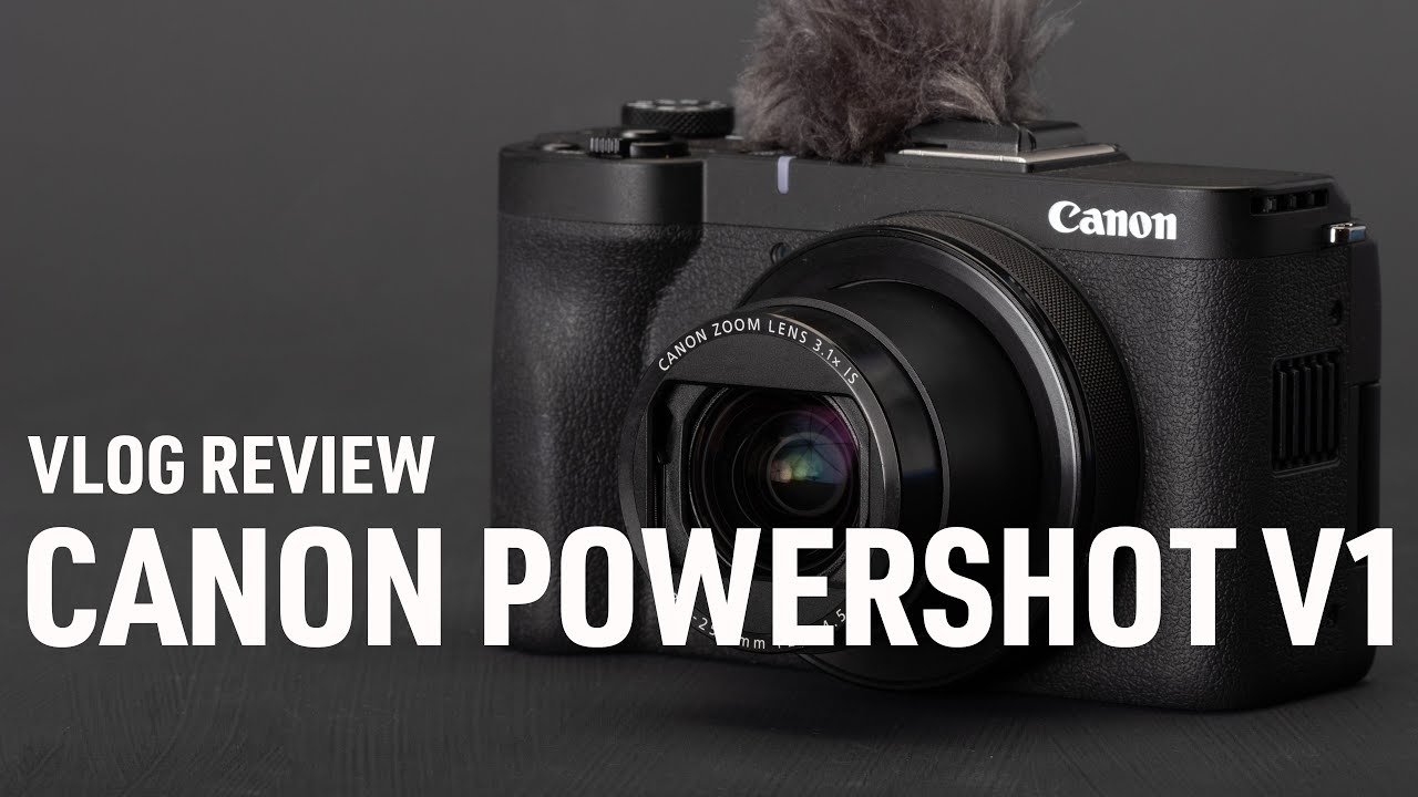 Vlogging with the Canon PowerShot V1 - YouTube