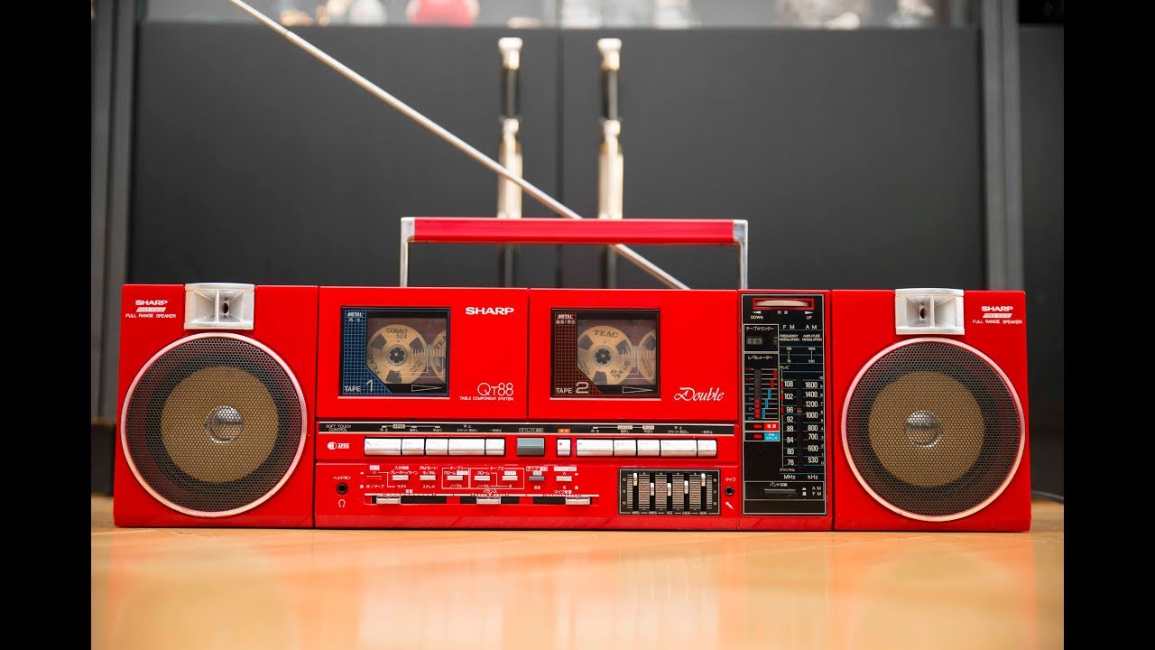 Sharp QT-88 RED - YouTube
